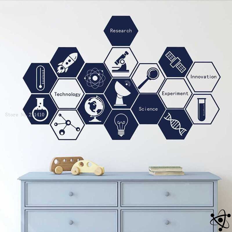 Science Innovation Wall Sticker Science Decor