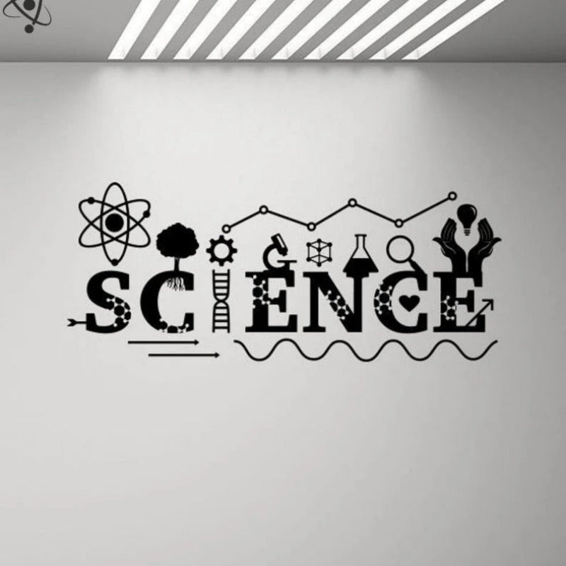 Science Window Sticker Science Wall Sticker | Science Decor
