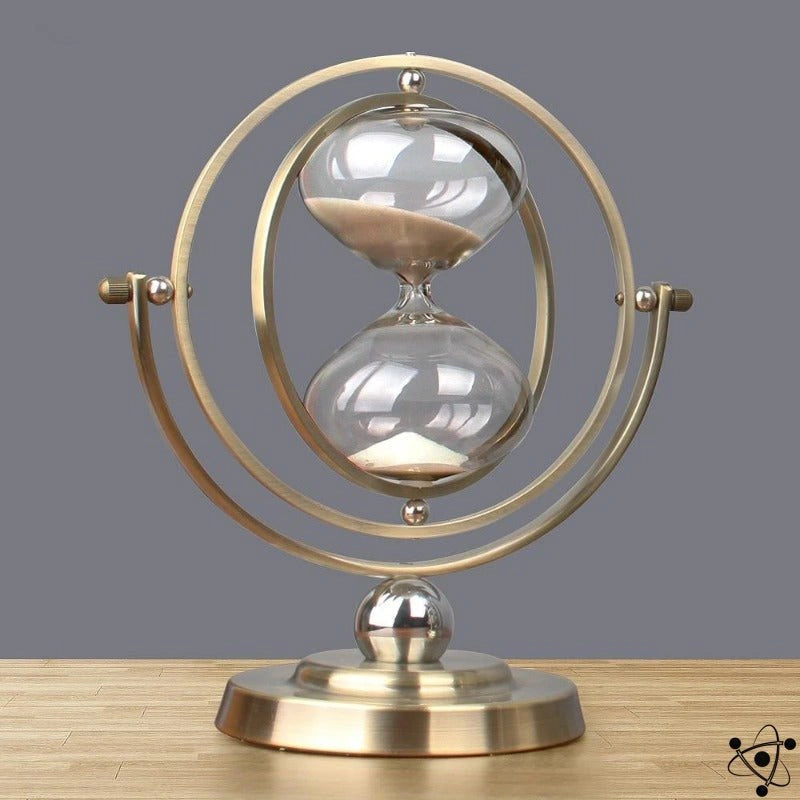 Spherical Hourglass Science Decor