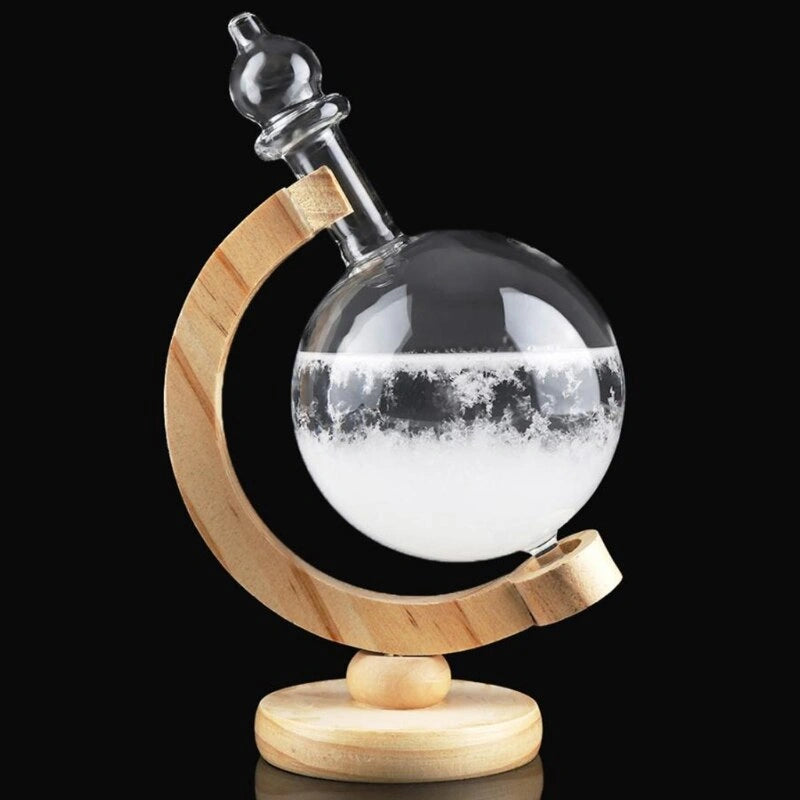 Storm Glass Globe Science Decor