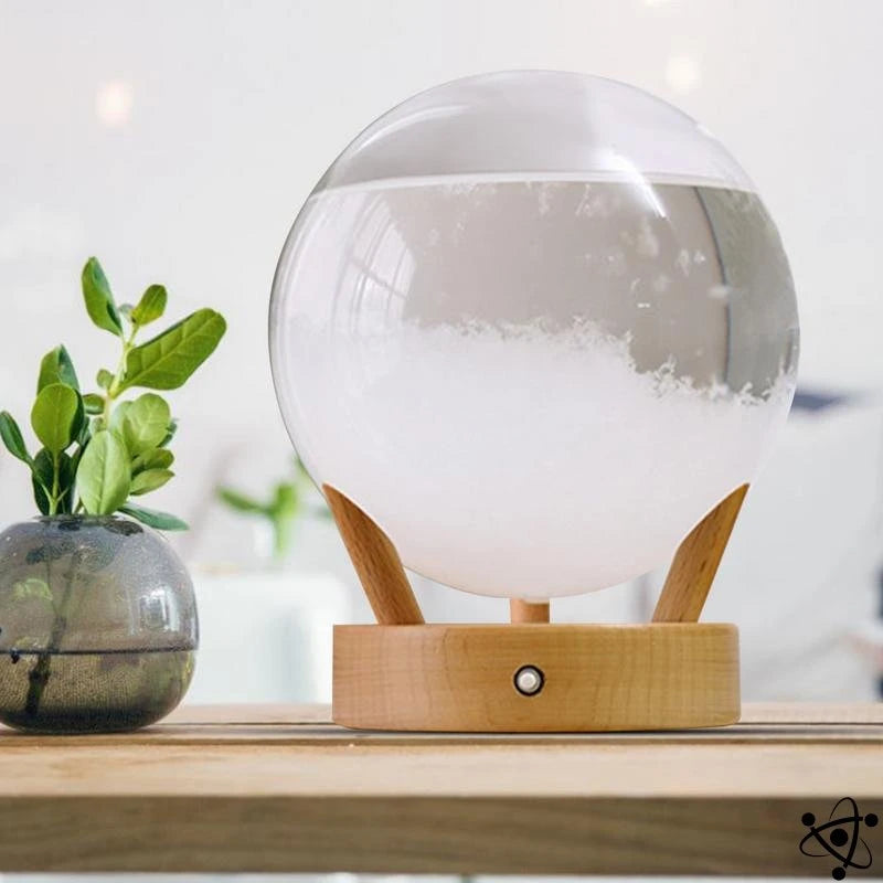 Storm Glass Weather Station Science Decor