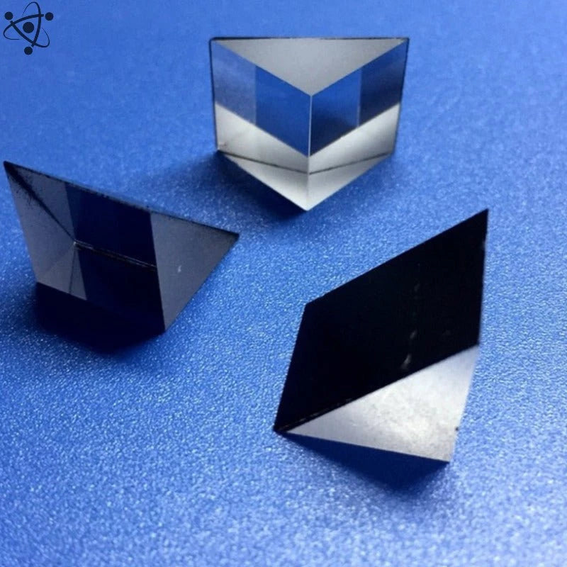 Triangular Optical Prism Laser Reflection Science Decor