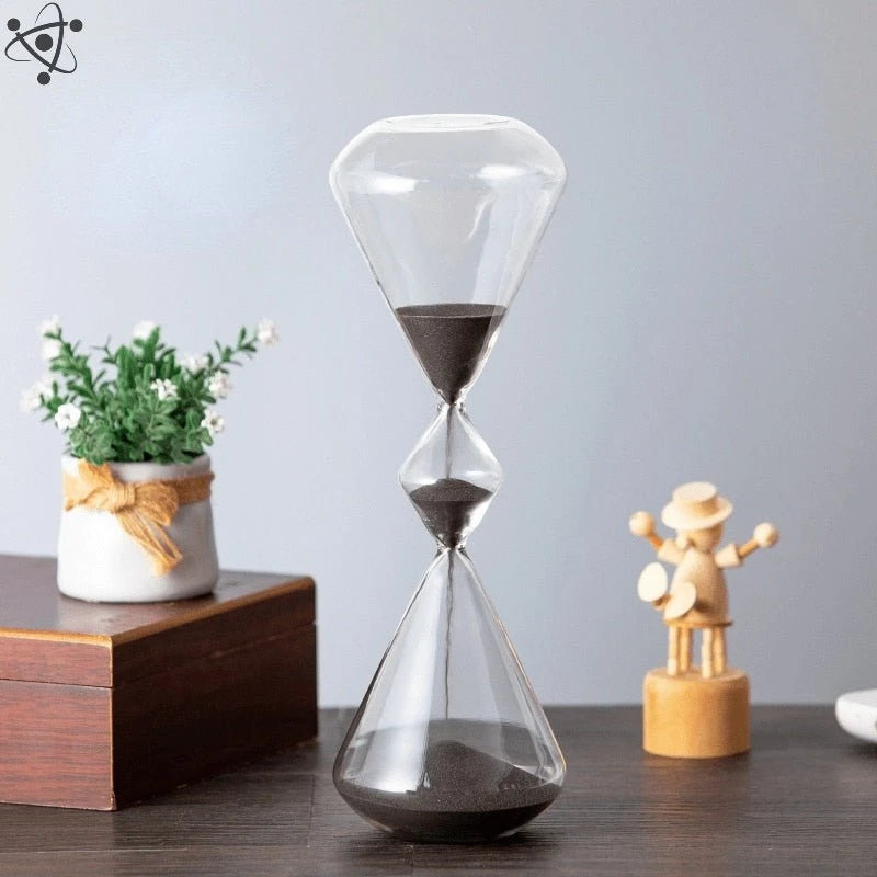 Unique 3-Layer Hourglass Science Decor